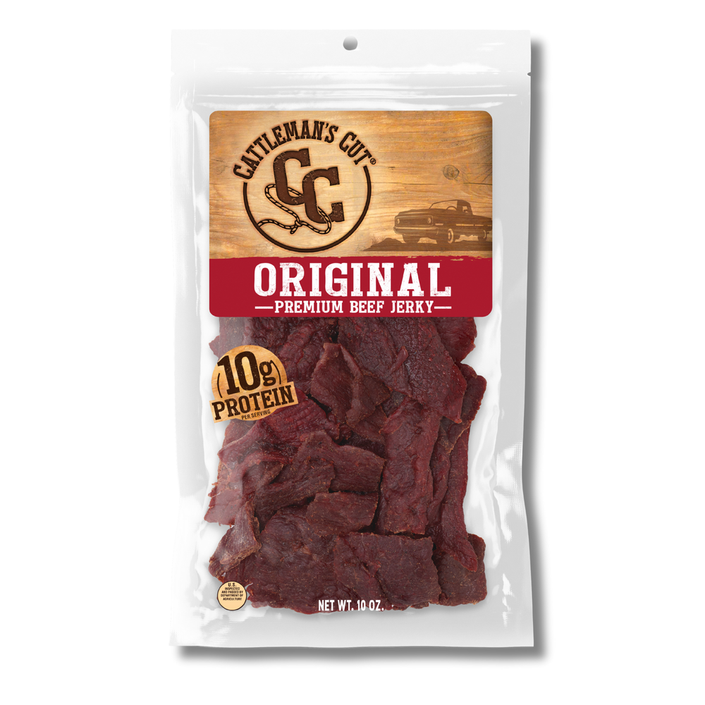 Cattleman's Cut Original Beef Jerky, 10 Ounce