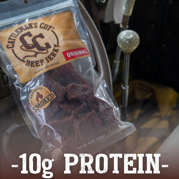 Cattleman's Cut Original Beef Jerky, 10 Ounce