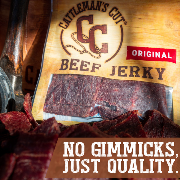 Cattleman's Cut Original Beef Jerky, 10 Ounce