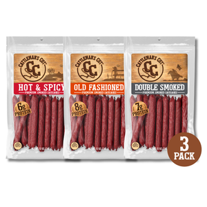 Premium Smoked Sausages Sticks- Variety Pack