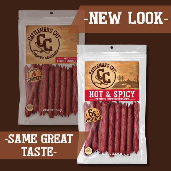 Cattleman's Cut Hot & Spicy Sausages, 12 Ounce