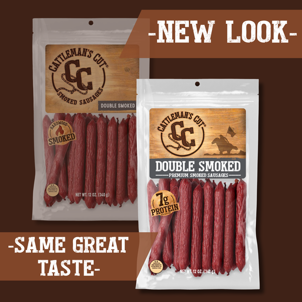Cattleman's Cut Double Smoked Sausages, 12 Ounce