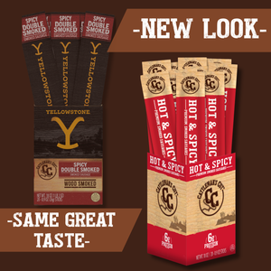 Cattleman's Cut Hot & Spicy Smoked Sausages, 0.9 Ounce (Pack of 20)