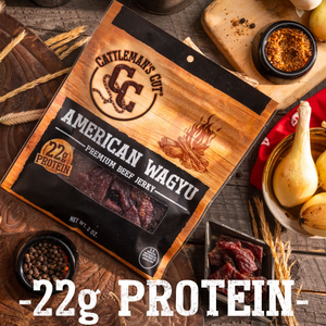 Cattleman's Cut American Wagyu Beef Jerky, 2 Ounce (Pack of 8)