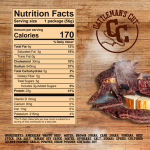 Cattleman's Cut American Wagyu Beef Jerky, 2 Ounce (Pack of 8)