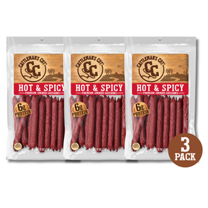 Cattleman's Cut Hot & Spicy Sausages, 12 Ounce, 3-Pack