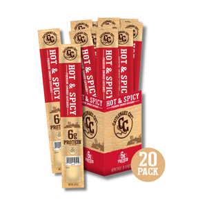 Cattleman's Cut Hot & Spicy Smoked Sausages, 0.9 Ounce (Pack of 20)